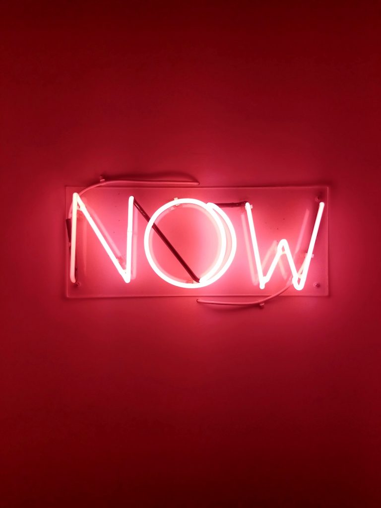 The power of embracing the now